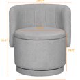 thumbnail image 6 of 360 Degree Swivel Sofa Chair with Storage Function / Organize Home Items, 6 of 6