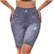 thumbnail image 2 of mfyjkho Pantalones Cortos De Entrenamiento Para Mujer, Leggings De Yoga De Moda Para Mujer, Para Fitness, Correr, Gimnasio, Deportivos, Estampados, Para Mujer, Pantalones Cortos De Media Pierna L, 2 of 7