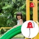 thumbnail image 3 of Juguetes Campana Niños Parque Infantil Ciencia Campana Colgante para Exterior Columpio de Madera rojo, 3 of 9