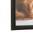 thumbnail image 3 of ArtToFrames 5x6" Plum Victorian Emboss Picture Frame, Brown Wood Poster Frame, with Regular Glass and Foam Backing 3/16 inch (FBPL-5080), 3 of 7