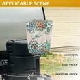 thumbnail image 3 of Yuyamidu Boho Mandala Flower Trailer RV Electric Jack Cover Waterproof RV Tongue Jack Protective Cover Dragonfly Travel Electric Tongue Jack Cover, Universal Size, 3 of 7