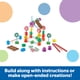 thumbnail image 3 of Learning Resources Candy Construction Building Set - 92 piezas, edades 4+, juguetes de aprendizaje para niños pequeños, juguetes de construcción de motricidad fina, juguetes preescolares, juguetes STE, 3 of 5