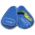 thumbnail image 3 of Mosiee 1Pcs Support de Raquette Papillon Spacieux Étui de Transport pour Batte de Tennis de Table Poche Pingpong Fermetures Éclair en Métal Lisse Protection en Éponge, 3 of 9