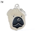 thumbnail image 2 of Flmtop Anti-Lost Pet Dogs ID Tag Collar Nameplate Pendant Key Chain Ring Bag Ornament 7#, 2 of 9