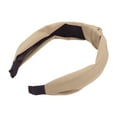 thumbnail image 5 of Unique Bargains Knotted Headband for Women Top Knot Head Bands Hair Fashion Hair Accessories Khaki, 5 of 7