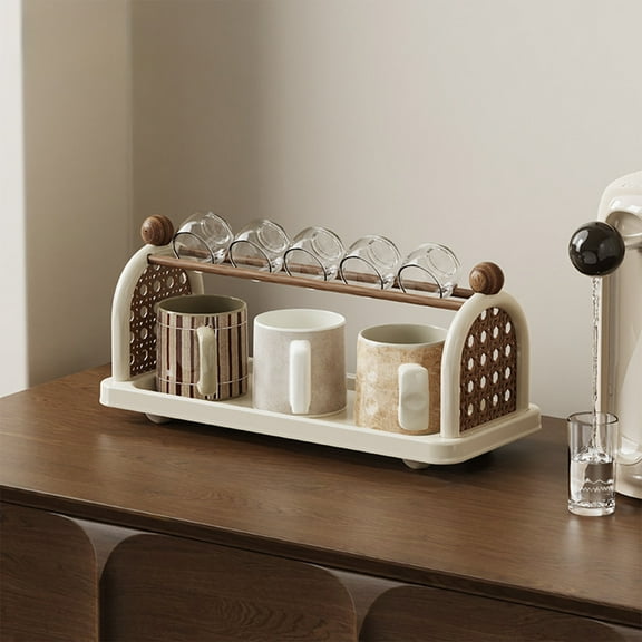Miogawg Coffee Mug Cup Holder Stand For Countertop, Coffee Bar Station Organizer, Mug Stand Rack For Countertop Kitchen, Storage Tower Display Shelf