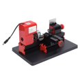 thumbnail image 3 of Haofy Metal Turning Lathe, Flexible Durable Stable Mini Metal Lathe, For Processing Wood Engineering Plastics, 3 of 8