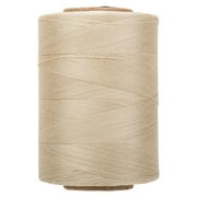 Coats & Clark 100% Cotton Sewing Thread, 1200 yd Size 50, Ecru
