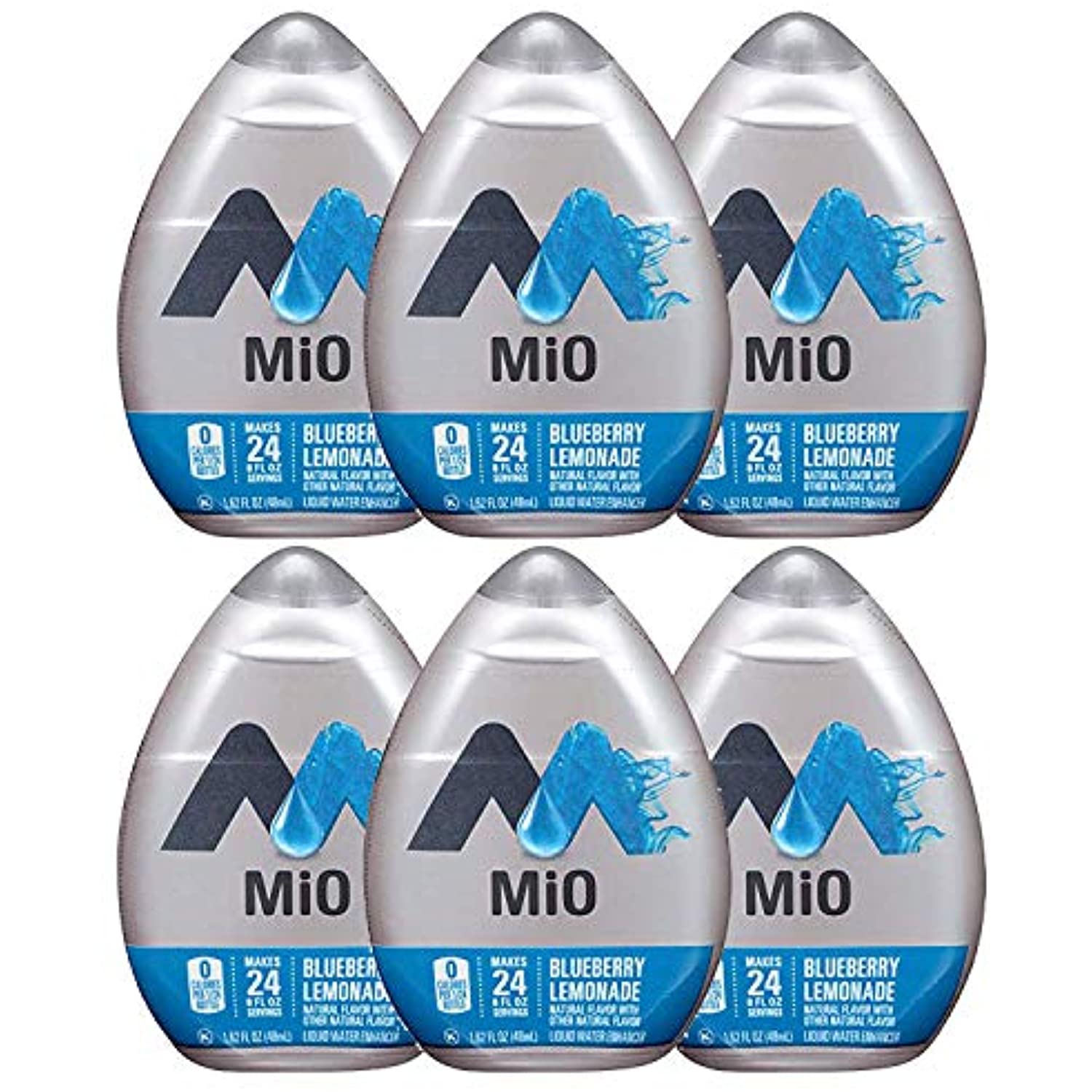 Mio Liquid Water Enhancer, Blueberry Lemonade, 1.62 Oz (Pack 6