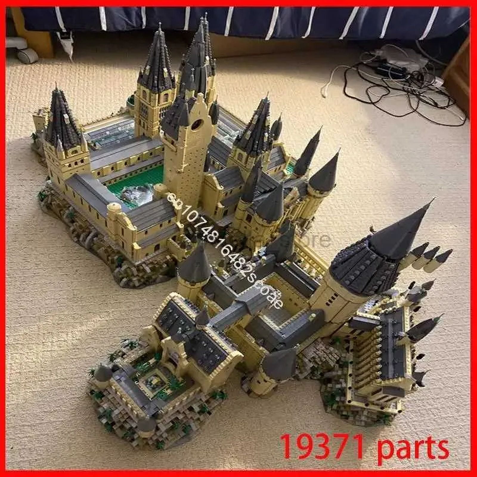 Blocks MOC 30884 Model Magic Movie Castle Central courtyard Fountain square Assembly Building Blocks brick Diy Kit for Adults Toys Gift 240120 Walmart