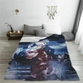thumbnail image 4 of Jujutsu Kaisen Fleece Blanket Super Soft Cozy Throw Blanket Fuzzy Comfy Flannel Blanket Warm Plush Blankets And Throws For Couch, Sofa, Bed 50"X40", 4 of 6
