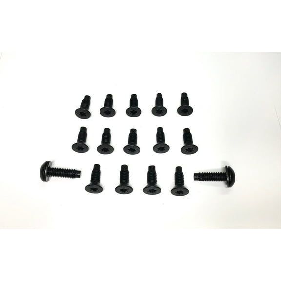 16 pcs Windshield Bolts and Hinge Stoppers / Compatible with Jeep Wrangler TJ 1997-2006