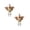 A37 B 8.3"x10" 2Pack, variant on 2Pcs Chicken Skeleton Halloween Decorations, Halloween Metal Yard Decoration, Skeleton Riding Rooster Metal Yard Sign 2D Plane Realistic Halloween Ornament