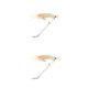 thumbnail image 2 of Soidarity 10 piezas de señuelos de pesca falsos, cebos artificiales vivos, atracción portátil, equipo personalizado, para exteriores, cabeza Type4 NO4 Soidarity CBP504413, 2 of 6