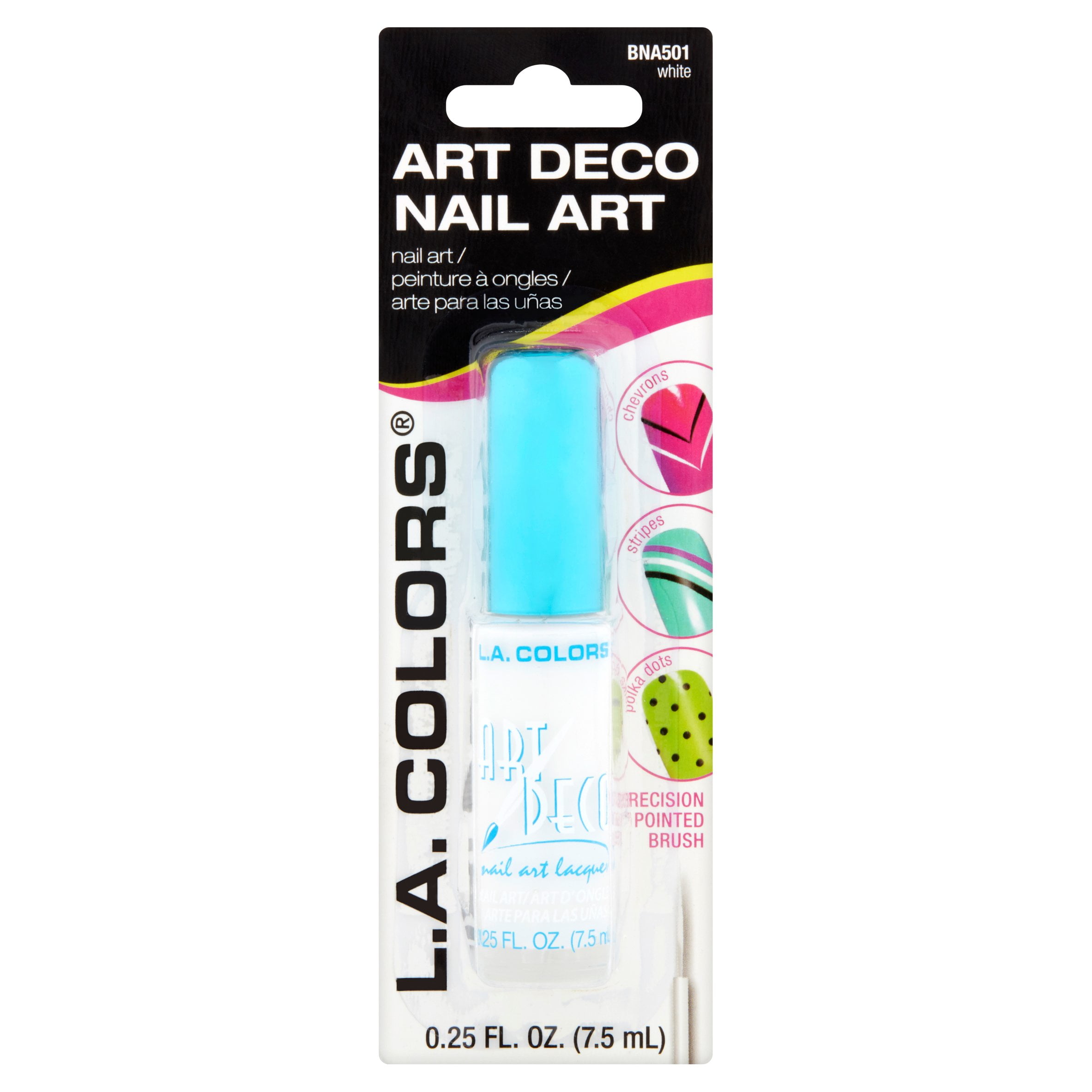 La Colors Nail Art White Walmart Com Walmart Com