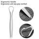 thumbnail image 3 of Raspador de lengua de paquete de 3, limpiador de lengua de acero inoxidable, reduce el mal aliento Raspadores de lengua de metal Vhermosa CPB-CJZ1877-1, 3 of 5