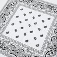 thumbnail image 3 of Lightweight White 22"x22" 6-Pack Bandana Set, 3 of 4