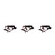 thumbnail image 1 of Jumpingount Gafas deportivas ligeras y duraderas para un estilo de vida activo Gafas de seguridad Gafas de seguridad Gafas multifuncionales Negro Type1 NO1, 1 of 6