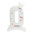 thumbnail image 4 of Baohd Magical Atmosphere With White Digital Aluminum Film Balloons Multiple Numbers Number 0 5Set, 4 of 6