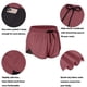 thumbnail image 5 of Pantalones cortos deportivos para correr con cintura con cordón y bolsillo interior con forro para mujer, 5 of 6