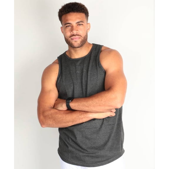 Men’s Raised Prevail Font Tank Top