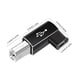 thumbnail image 5 of Cables adaptadores USB tipo c sweethay herramientas de conector a macho Codo Cabeza/Negro, 5 of 6