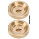 thumbnail image 1 of Accesorios de actualización de contrapeso de cubo de rueda de latón, 2 uds., aptos para coche Axial SCX24 1/24 RC, 1 of 8