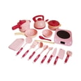 thumbnail image 4 of Juego de accesorios de cocina de 17 piezas, utensilios de cocina, juguetes educativos Montessori con y sartenes, utensilios de cocina de juguete, 4 of 7