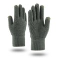 thumbnail image 3 of WonderWiz Womens Touch Screen Phone Fleece Windproof Gloves Winter Warm Wear Green One Size, 3 of 4