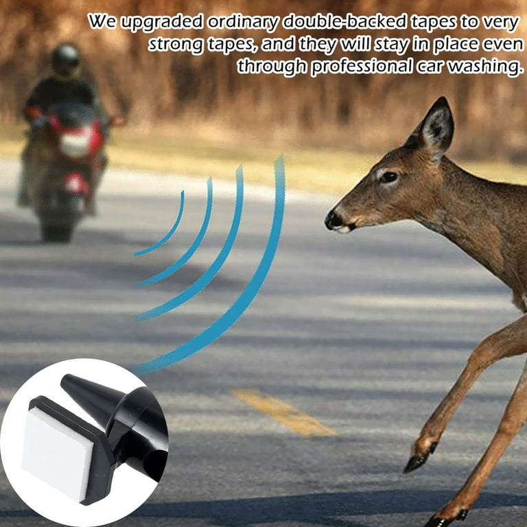 SAVITA 4 PCS Deer Whistles Wildlife Warning for Macao
