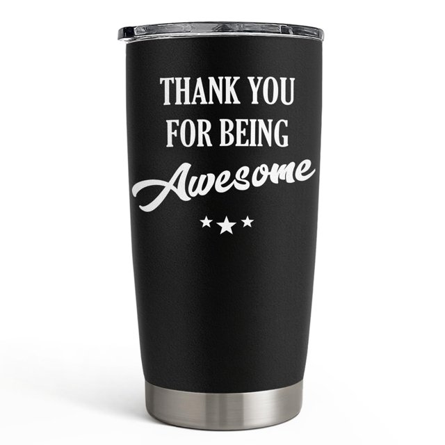Set de Vaso Térmico SANDJEST Gracias por Ser Increíble 590 mL