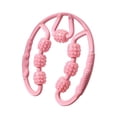 thumbnail image 4 of BELOVING Rouleau de Musculation à Main pour Jambes 7 Roues Manuel pour Mollet Golfeur Coude Taille Rose, 4 of 10