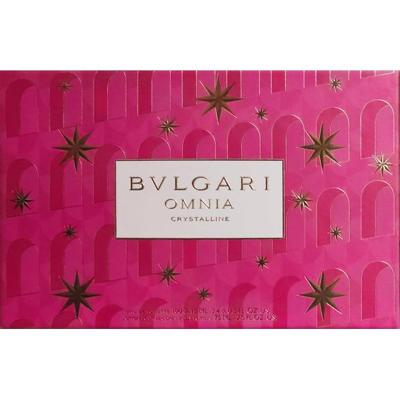 Set de regalo Perfume BVLGARI Omnia Crystalline de 3 piezas para mujer