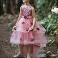 thumbnail image 2 of Odeerbi Girls Dress Baby Girls Clothes Children Dress 2024 Long Sleeve Princess Dress Long Dress Pink, 2 of 6