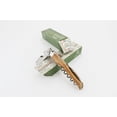 thumbnail image 2 of Laguiole Waiters Corkscrew "Cepage Prestige" One Solid Bolster Olivewood Handle Heavy Duty Stainless Steel Sommelier Bartenders by Andre Verdier, 2 of 2