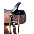 thumbnail image 4 of RESISTANCE Western Adult Buckstitched Barrel Saddle, 4 of 5