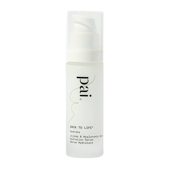 PAI SKINCARE - Back To Life: Jojoba + Suero Hidratante Orgánico de Ácido Hialurónico | Cuidado natural vegano para la piel sensible (1 fl oz | 30 ml)