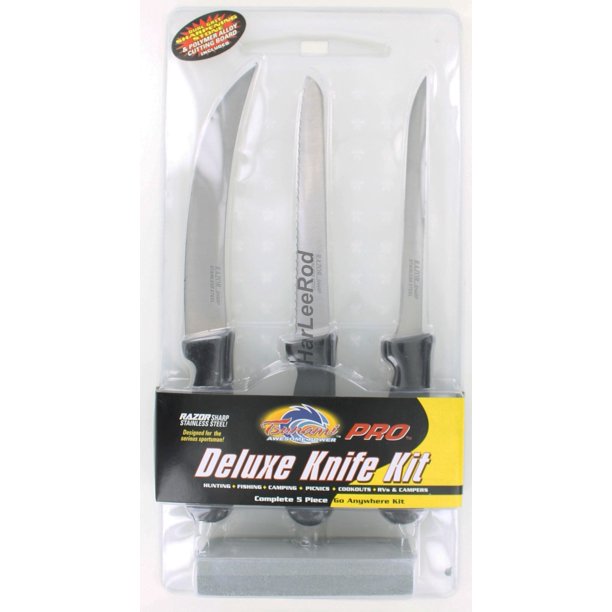 Tsunami Pro Deluxe Fillet Knife Kit 5 Piece Walmart Com Walmart Com