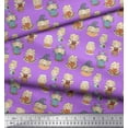 thumbnail image 3 of Soimoi Cotton Cambric Fabric Cute Girl Kids Decor Fabric Printed Yard 56 Inch Wide, 3 of 5