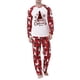 thumbnail image 2 of Pijamas navideños familiares Fiomva, conjuntos a juego para parejas, adultos y niños, ropa de dormir navideña, pijamas navideños., 2 of 7