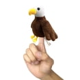 thumbnail image 1 of Peacock Owl Bird Finger Puppet Plush Doll Storytelling Parrot Finger Doll Kawaii Simulation Animal Hand Puppet Interactive Toy, 1 of 5