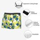 thumbnail image 3 of Balery Lilies Flowers Calzoncillos bóxer para hombre, ropa interior de algodón suave y transpirable con cinturilla de nailon-Large, 3 of 5