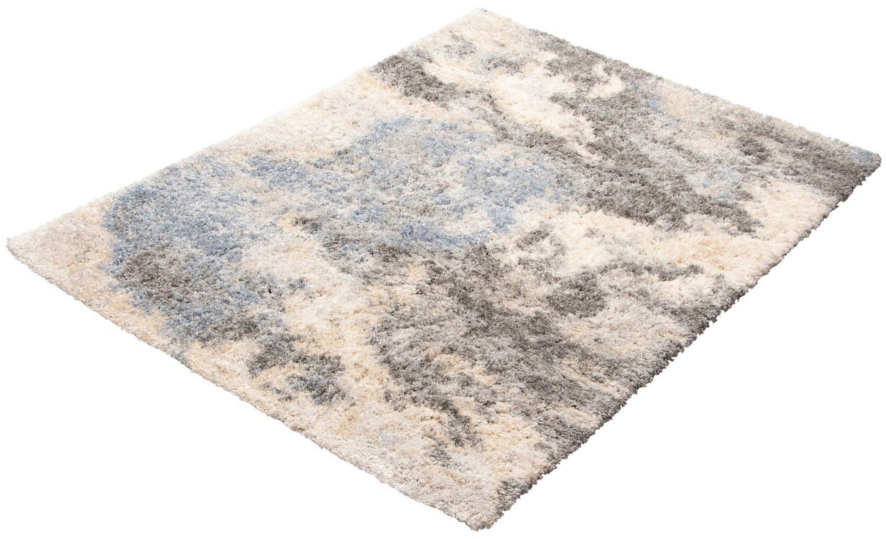 ECARPET Modern Geod Frieze Area Rug for Living Room, Bedroom, Ultra Soft & Plush Minka Collection