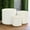 White, variant on Perla Ceramic Round Planter Set (Set of 3)