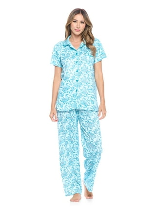  KAKAYO New Women Pajamas Sets Spring Short Sleeve