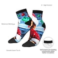 thumbnail image 4 of Lsque Chucky Printed Crew Socks, Moisture-Wicking Socks, Athletic Socks for Men Breathable Cushion Socks Casual Sport Socks for Running Traveling, 4 of 6