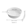 thumbnail image 2 of DEEPCRAFF 2Pack Rice Cooker Steaming Barrel Plastic Insert for Quick Steaming Families, 2 of 8