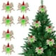 thumbnail image 1 of Adornos Navideños con Lazos Navideños y Gorro Navideño con Lazo Verde. Regalos Navideños., 1 of 6