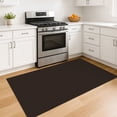 thumbnail image 2 of iOhouze Washable Rugs 3x5 ft Area Rug Cotton Entryway Rugs Rubber Backed Throw Rugs Indoor Door Mat Kitchen Rugs Braided Floor Carpet for Entrance Bathroom Kitchen Dark Coffee/Brown, 2 of 8