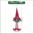 thumbnail image 2 of Decoraciones De Gnomo De Navidad, 70 Cm LED Gnomo Sueco Muñeca Elfo De Navidad Adornos De Gnomo Tomte Hechos A Mano Adorno De Árbol De Navidad Papá Noel Escandinavo Sin Rostro para, 2 of 5